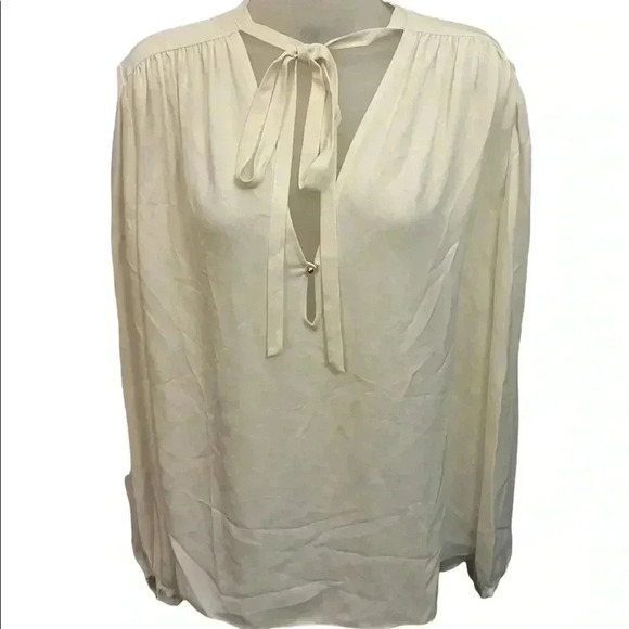 NWT Theory 100% Silk Blouse - Picture 1 of 10